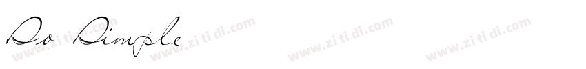 So Simple字体转换